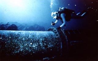 Keahole Undersea pipe - source of Kona Gold Minerals