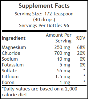 ace Ormus supplement facts