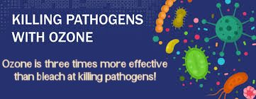 ozone for killing pathogens