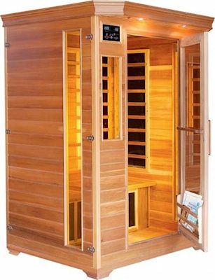 nice looking wooden sauna