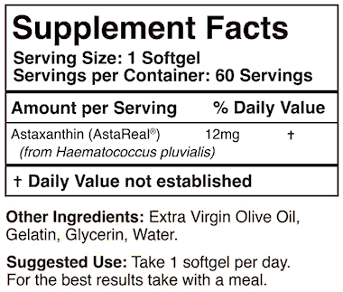 Astaxanthin Facts