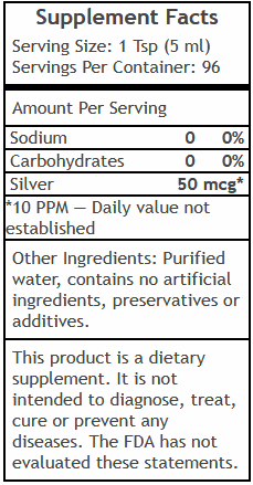 Bion Plus (SS) Supplement facts