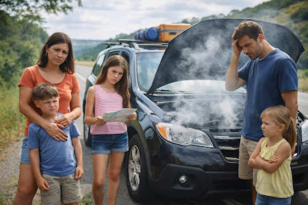 broken down car is like a broken down body