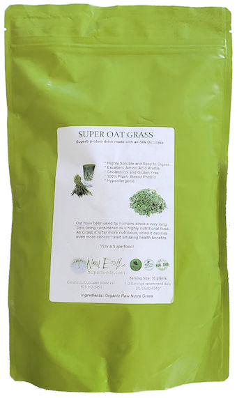 organic oat grass