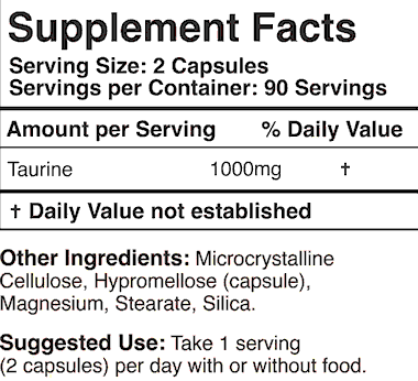 Taurine Facts