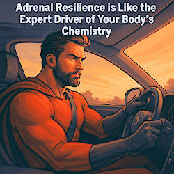 adrenal glands are the driver of your body's chemistry
