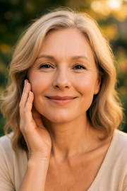 hydrated skin close up