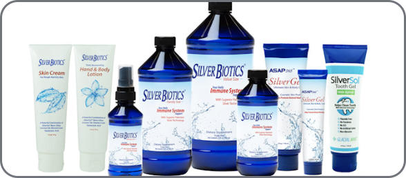 Silver Biotics and ASAP Silver Gel Products